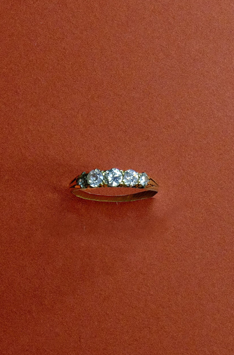 Antique Diamond Five Stone Ring