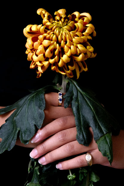 Vintage Abstract Diamond Ring